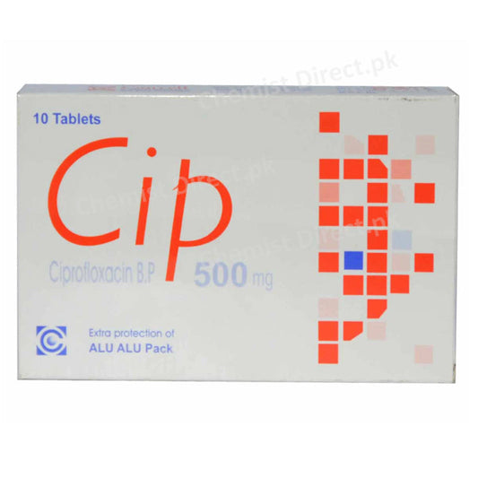 Cip 500mg Tab Tablet Convell Pharma Ciprofloxacin.