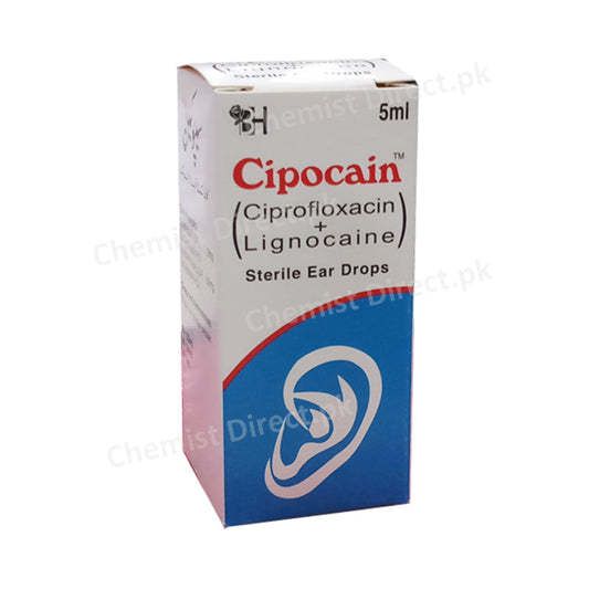 Cipocain Ear Drop 5Ml Medicine