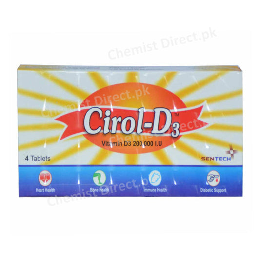 Cirol-D3 Tablet Sentech Pharma VitaminD3 200000IU