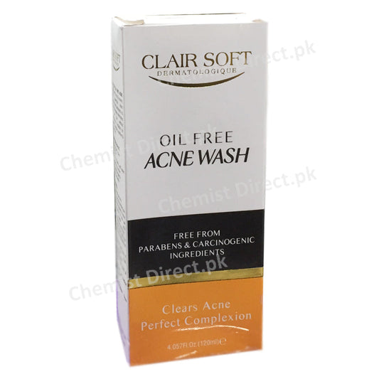 Clair-Soft-Acne-Wash-120ml-Acne-Treatment-Aqua_sodiumLaurethSulfate Glycerin Propylene Glycol Salicylic Acid Parfum Glutathione Niacinamide Aloe Barbadensisleaf extract