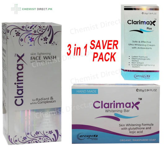 Clarimax 3 In 1 Saver Pack Personal Care
