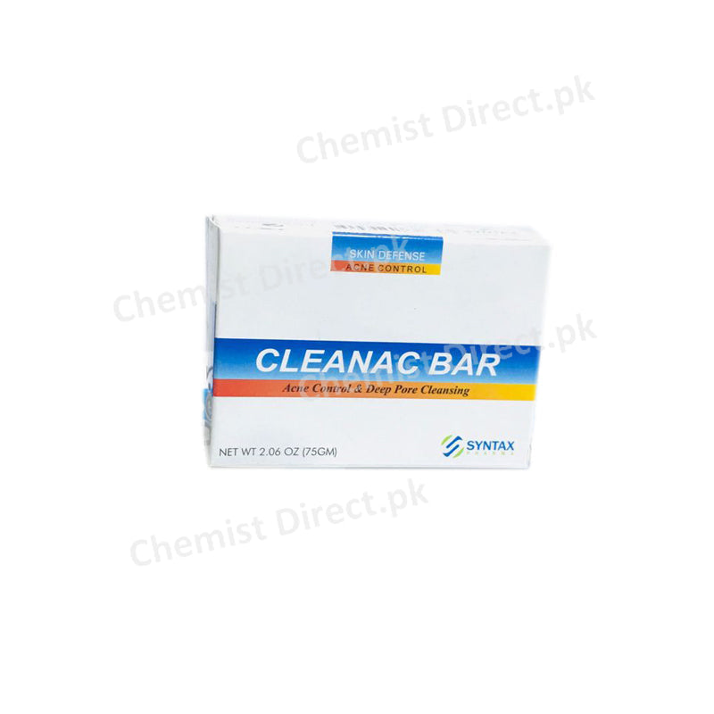 Cleanac Bar 75Gm Skin Care