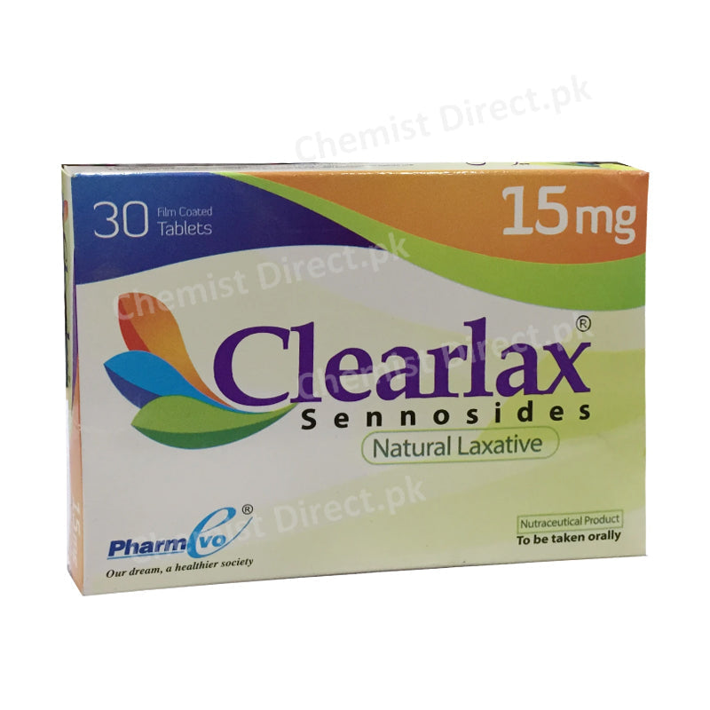 Clearlax Tablet 15mg Pharm-Evo Laxatives Sennoside