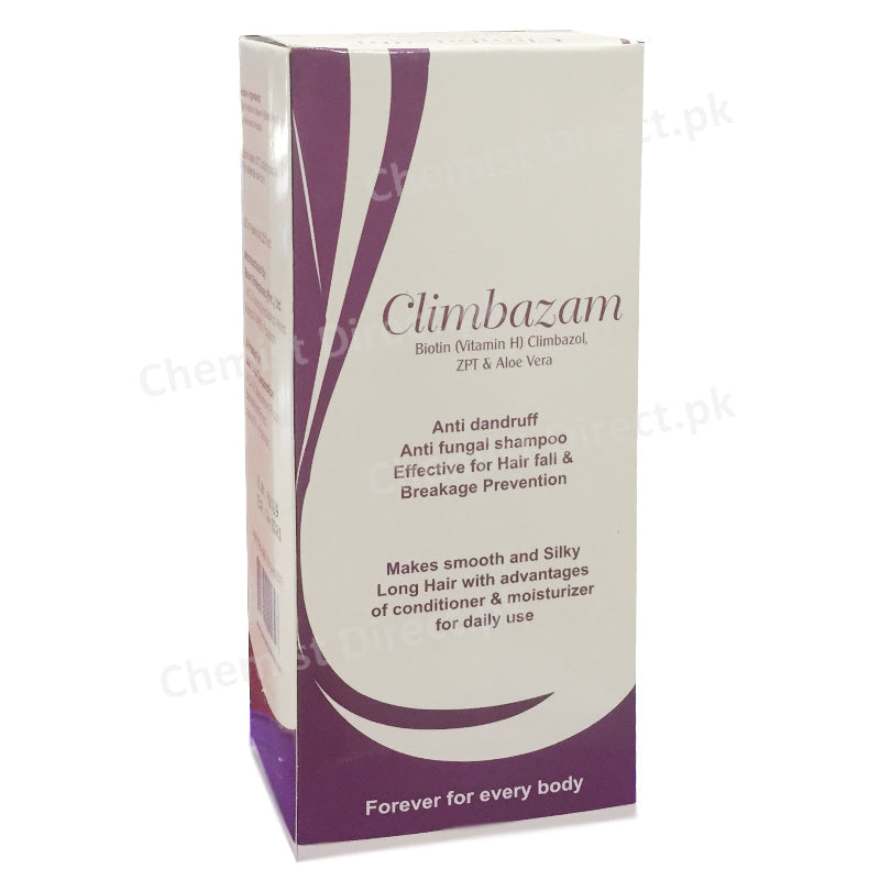 Climbazam Shampoo 120ml Biotin Vitamin H Climbazol Zpt Aloevera Anti Dandruff Roomi Enterprises