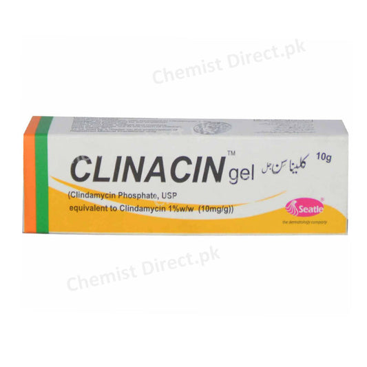 Clinacin Gel 10gram Seatle Pharma Clindamycin phosphate