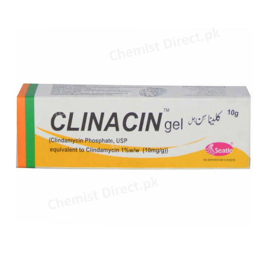 Clinacin Gel 10gram Seatle Pharma Clindamycin phosphate