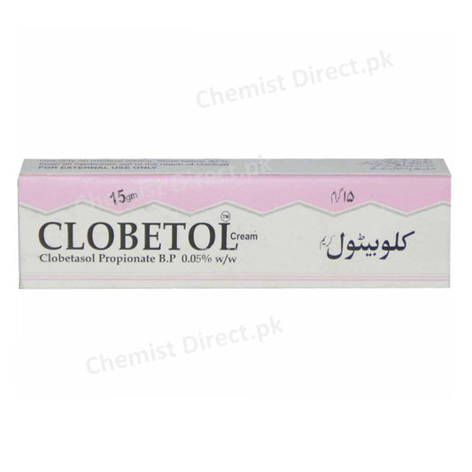 Clobetol 15G Cream Valor Pharmaceuticals Corticosteroid Clobetasol Propionate