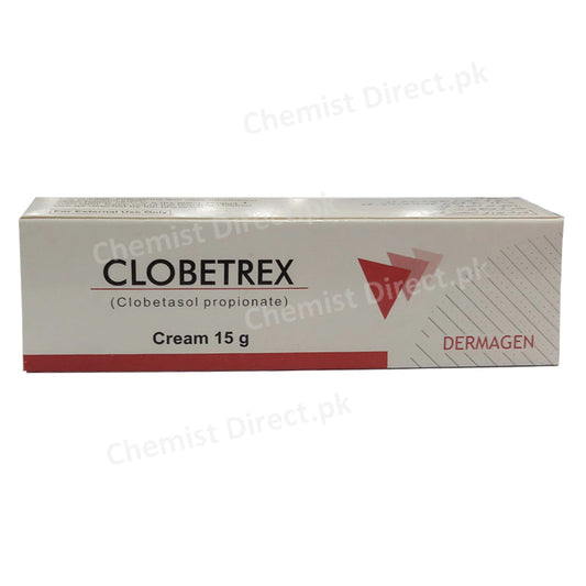 Clobetrex Cream 15gm Dermagen Pharma Clobetasol Propionate