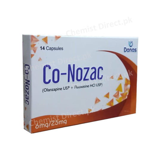 co-nozac 6-25mg Tablet olanzapine fluxetione danas pharma