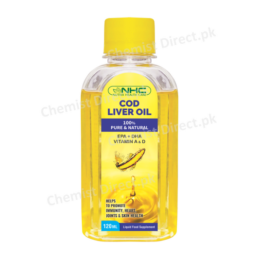 Cod Liver Oil 120 Ml Syrup Medicine