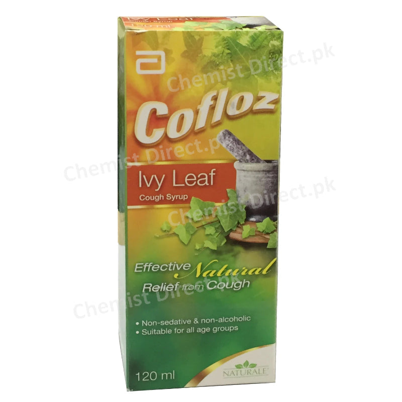 Cofloz 120ml Syp Syrup AbbottLaboratories Pakistan Ltd Anti Tussive I vy Leaf Extract