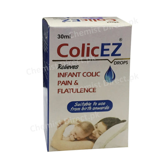 Colic Ez Drops 7.5ml Ibl Health care Anti-flatulent β D Galactosidase Enzyme..0.40gram