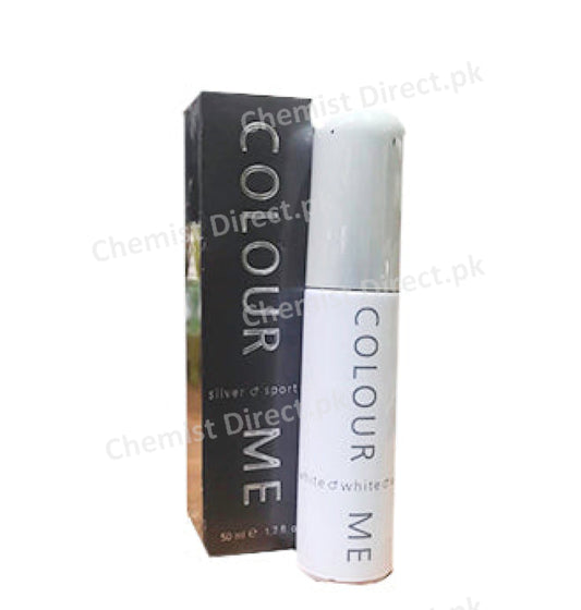Colour Me Silver Sport Edp 50Ml For Men Perfume