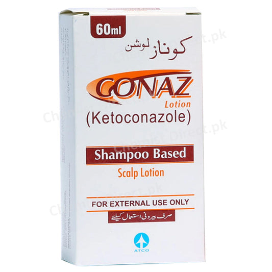 Conaz Lotion 60ml Atco Laboratories Pvt Ltd Anti Fungaleach Ml Contains Ketoconazole 20mg