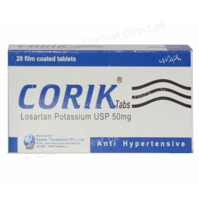 Corik 50Mg Tab Medicine