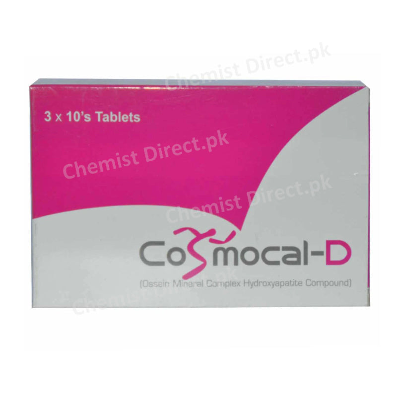 Cosmocal-D Tablet Cosmo Pharma Ossein Mineral Complex +Hydoxyapatite Compound