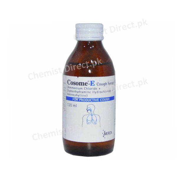 Cosome-E Cough Syrup 120ml – ChemistDirect.pk