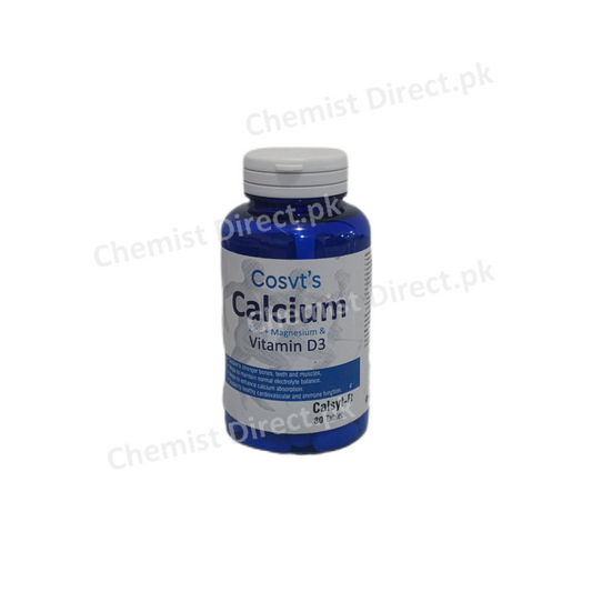 Cosvt’s Calcium Zinc + Magnesium & Vitamin D3 Health