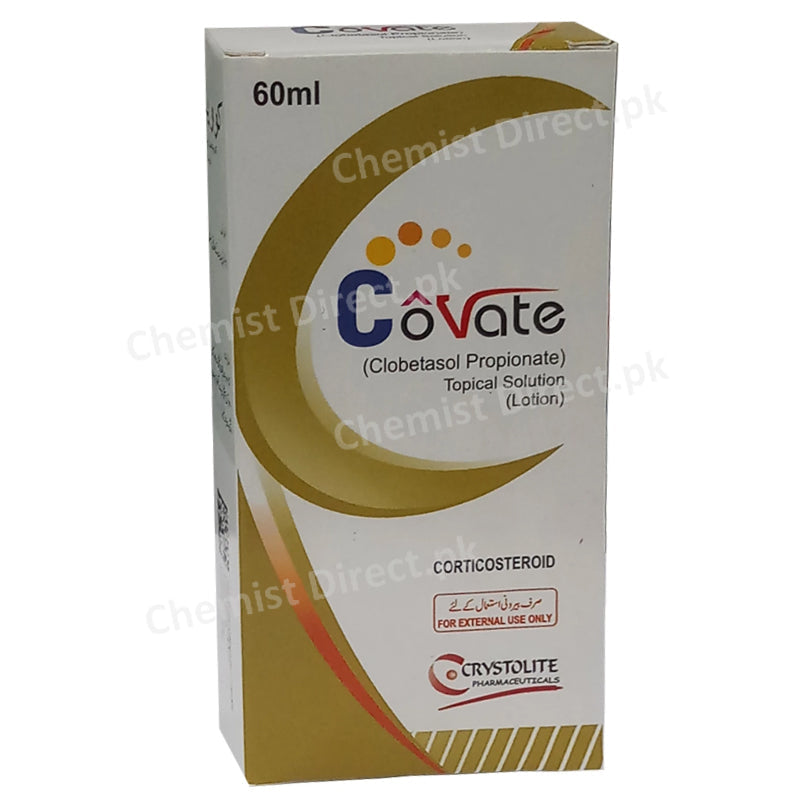 Covate Lotion 60ml Crystolite Pharma
