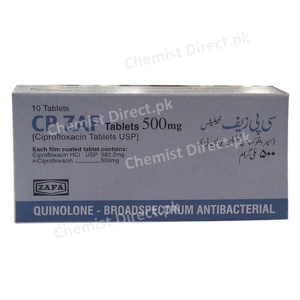 Cp Zaf 500mg Tablet – ChemistDirect.pk