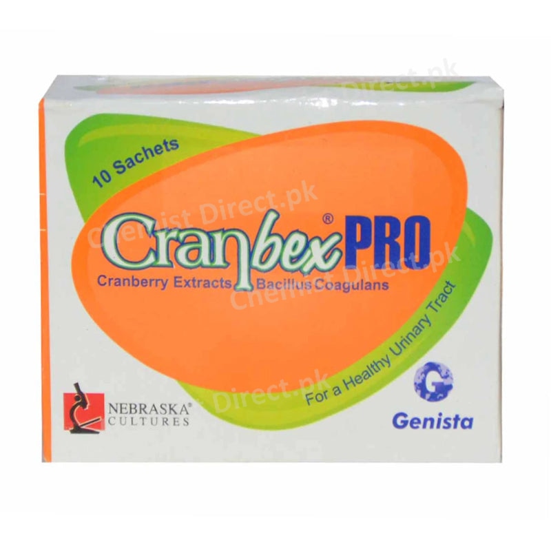 CranBex Pro Sachet Powder Genista Healthcare Herbal Preparation Cranberry juice extract