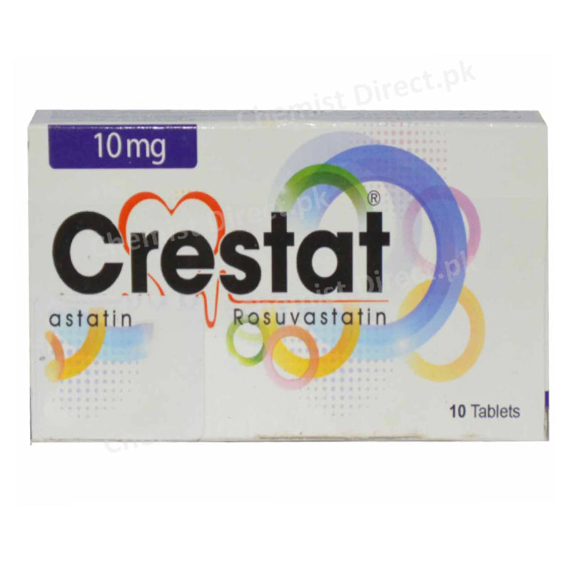 Crestat 10mg Tab Tablet Ccl Pharmaceuticals Statins Rosuvastatin