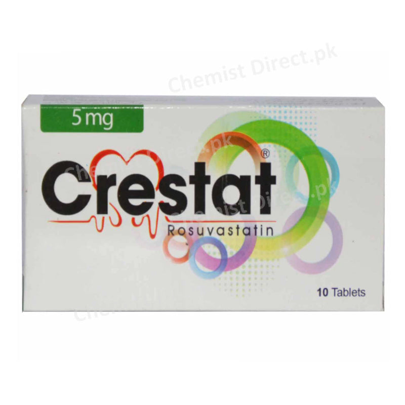 Crestat 5mg Tab Tablet CCL Pharmaceuticals Statins Rosuvastatin