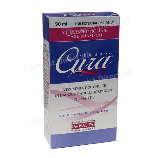 Cura Shampoo 90ml Saia Health care Hair Care Product Pyrithione Zinc Vitamin B6 Purple Cone flower Ext