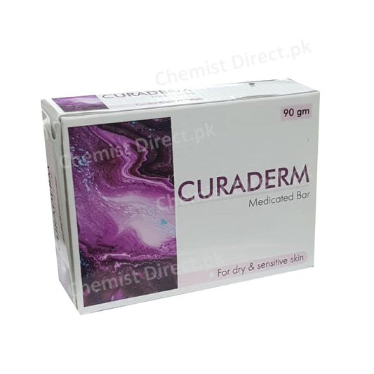 Curaderm Medicated Bar 90Gm Skin Care