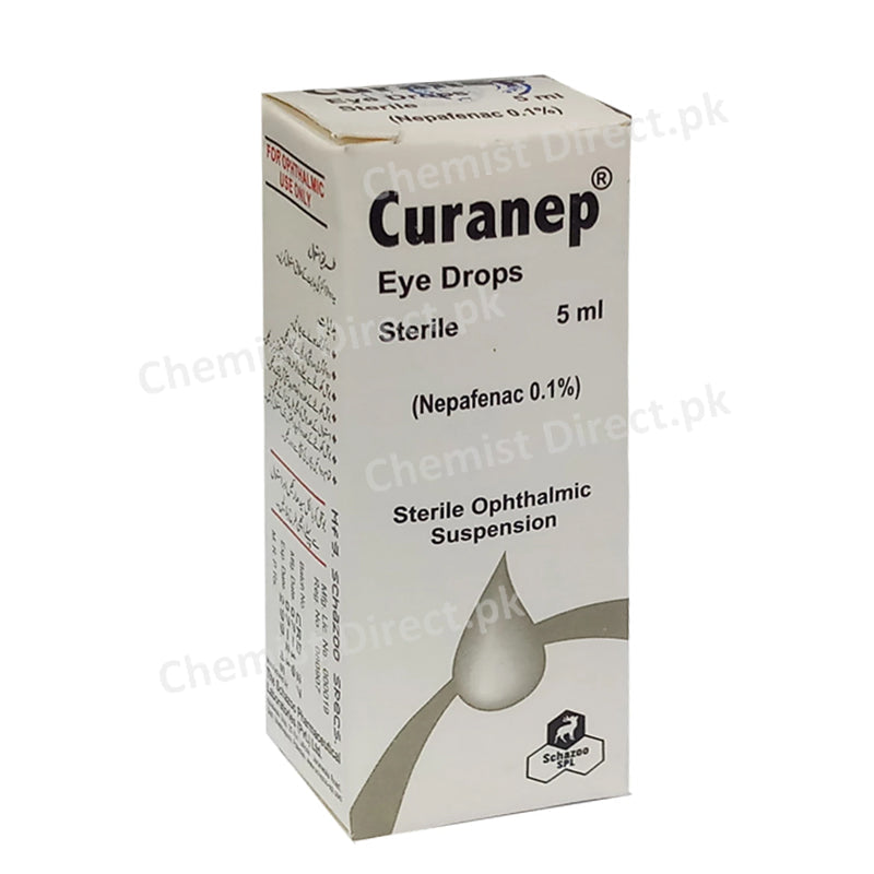 Curanep Eye Drop 5ml Schazoo Pharmaceuticals Nepafenac 0.1%