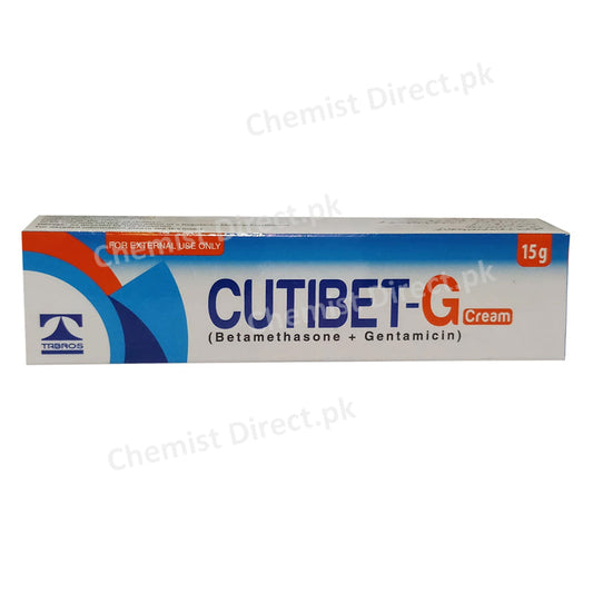 Cutibet G Cream 15gm Tabros Pharma Betamethasone Gentamicin 