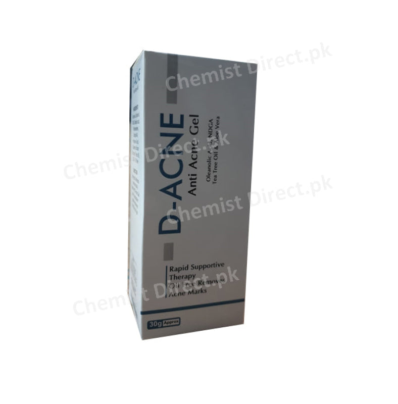 D Acne Anti Gel 30g – ChemistDirect.pk