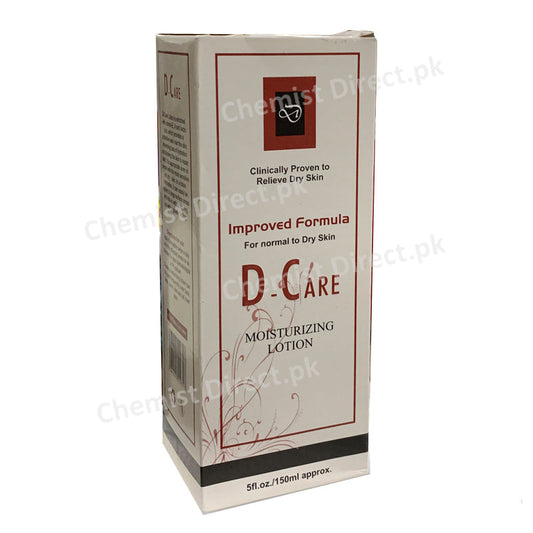 D-Care Moisturizing Lotion 150Ml Skin Care
