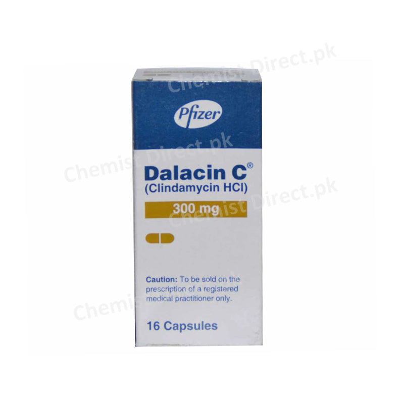 Dalacin C Capsule 300mg Pfizer Pakistan Anti-Bacterial Clindamycin