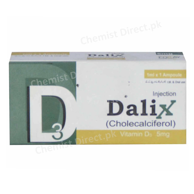 Dalix Injection Inj Warafana Pharmaceuticals Cholecalcifero