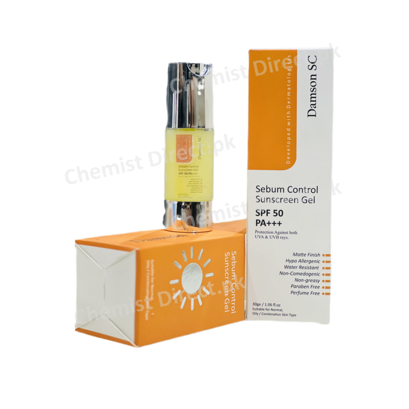 Damson SC Sebum Control Sunscreen Gel Gel