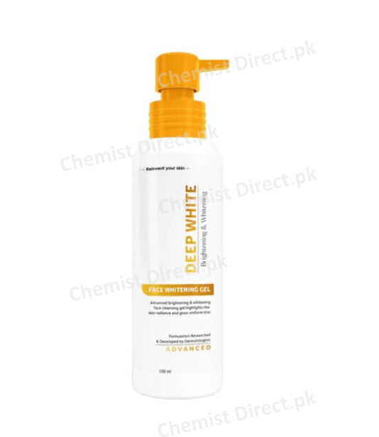Deep White Brightening And Whitening Gel 100Ml Skin Care