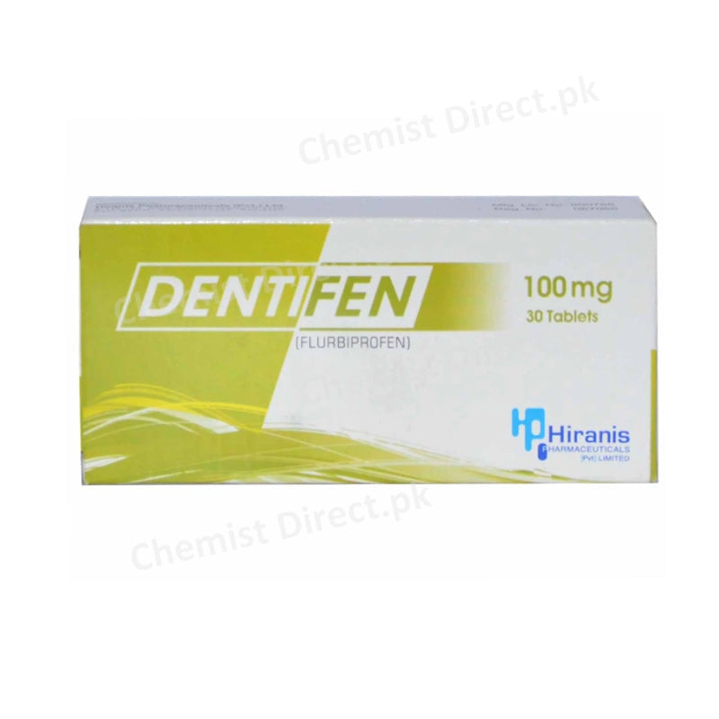Dentifen Tablet 100mg Pharmaplex Flurbiprofen Nsaid