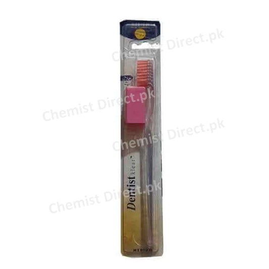 Dentist Klear Medium Tooth Brush Personal Care