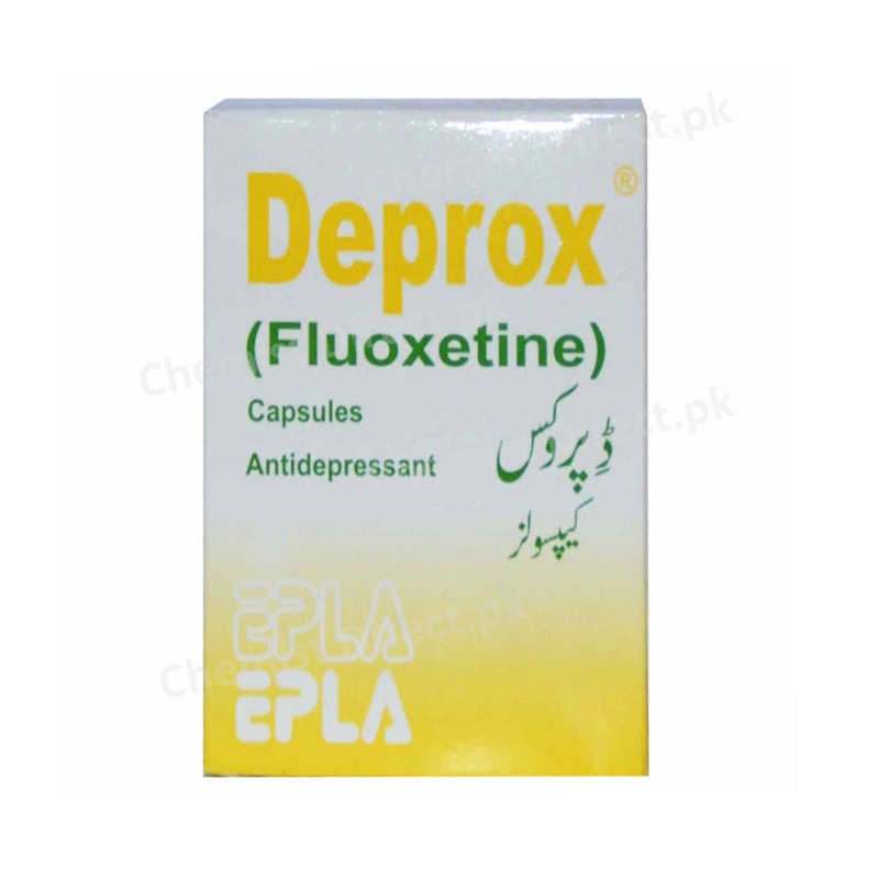 Deprox Capsule Epla Pharma Anti-Depressant Fluoxetine