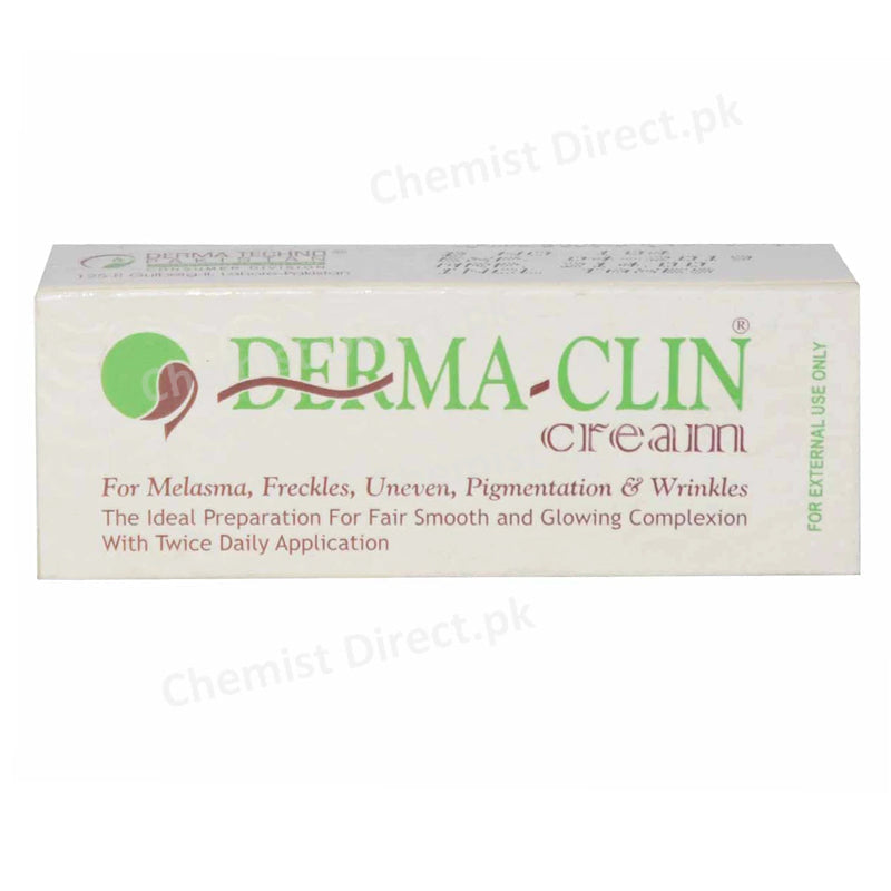 Derma Clin Cream 15gm Derma Techno Pvt Ltd Skin Care Preparations Depigmentory with peeling effects