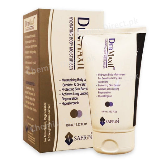 Safrin Dermaxil Hydrating Body Moisturizer Skin Repair 100ml