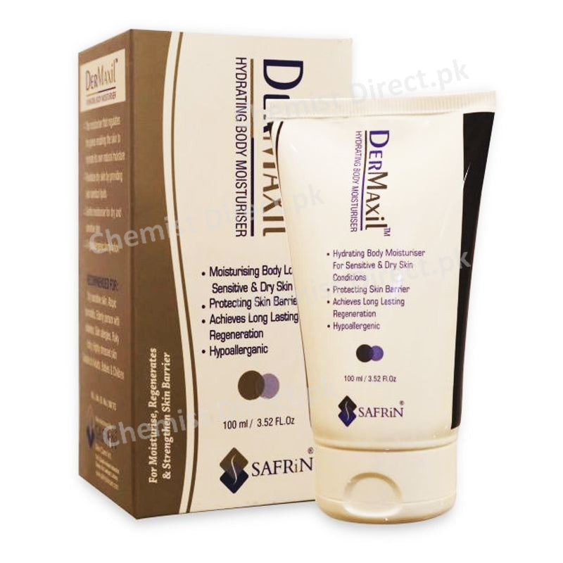 Safrin Dermaxil Hydrating Body Moisturizer Skin Repair 100ml