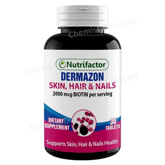 Nutrifactor Dermazon Skin Hair Nails Formula 30 Tablet