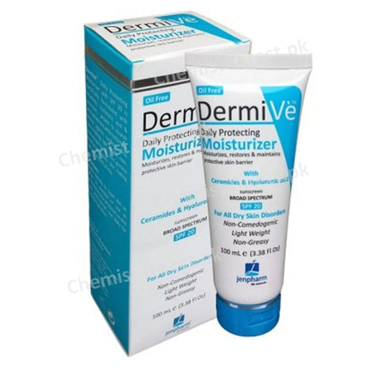 Dermive Oil free Moisturizer Lotion SPF 20 100ml Jen Pharm Life Sciences Moisturizer 