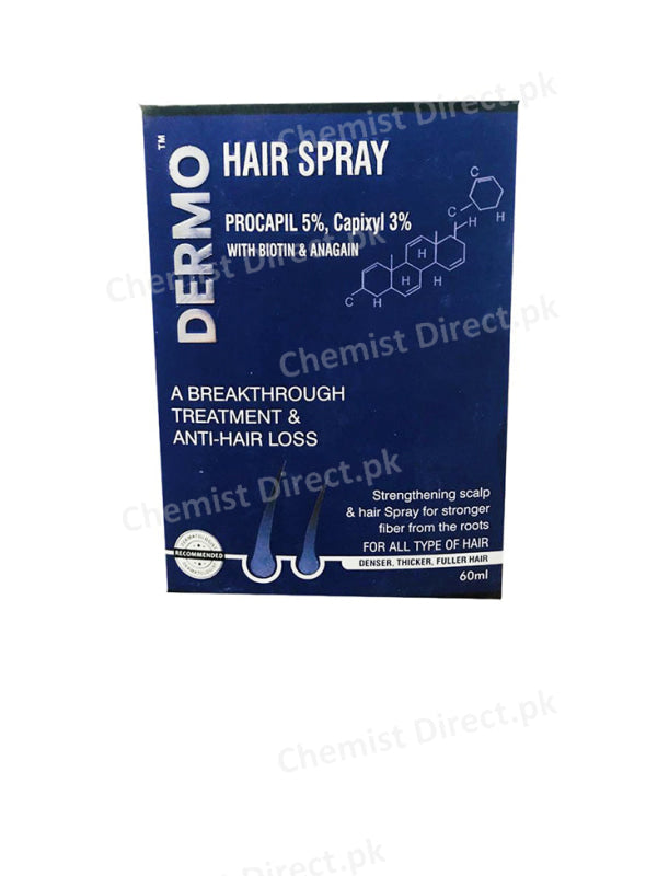 Dermo Hair Spray 60Ml Spray