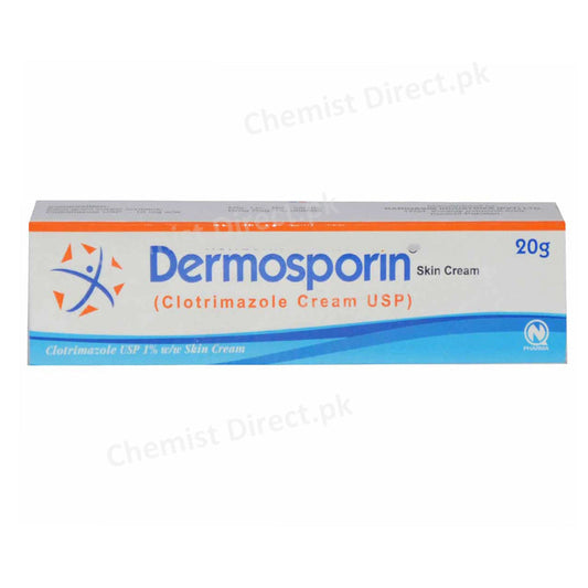 Dermosporin Cream 20G Nabiqasim Industries  Pvt  Ltd Anti Fungal Clotrimazole