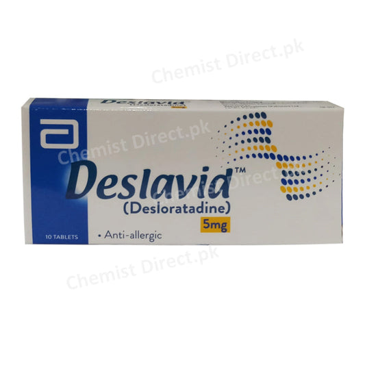 Deslavid 5mg Tablet Abbott Pharma Desloratadine Anti-allergic