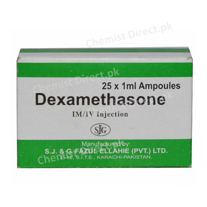 Dexamethasone Injection 4mg Corticosteriods S.j&G. Fazul Ellahie