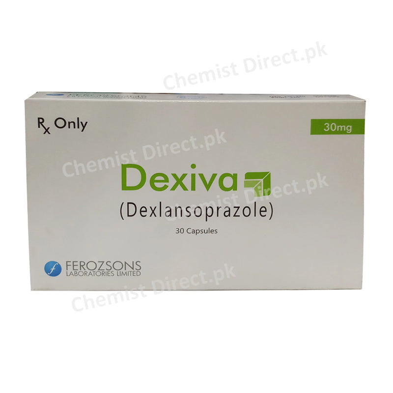 Dexiva Capsule 30mg Ferozsons Laboratories Limited Anti-Ulcerant Dexlansoprazole